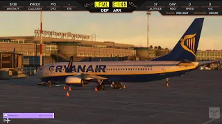 MSFS | B737 | LFML✈️EINN | 🌩️Let's Head Out To Shannon 🌩️ | 👀Ryan Air Ops👀 | Twitch VOD