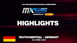 EMX125 Presented by FMF Racing Highlights  Race1   Round of Germany 2019 #motocross