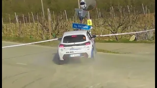 Rally vigneti monferrini 2022 | mistakes & handbrake | difficult corner |