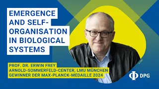 Emergence and Self-Organisation in Biological Systems | Erwin Frey | Max Planck Medaille 2024