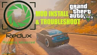 GTA V Redux Graphics Modifier Install and Troubleshoot Guide