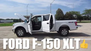 2018 Ford F-150 XLT Supercrew 4x4 with 2.7L EcoBoost V6 // review and test drive // 100 rental cars