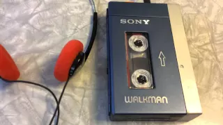 Great Vintage Sony Walkman, Guardians of the Galaxy Style!