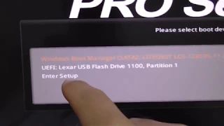 How to show Legacy (Non UEFI) boot options (MSI B350 PC MATE motherboard, F11, boot menu)