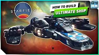 Starfield The ULTIMATE Ship Build - Insane DPS & Cargo, Max Range, EZ Boarding & More!