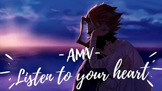 [AMV] - Listen to your Heart - Most emotional hugs compilation