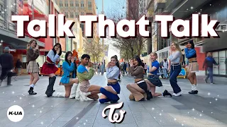[KPOP IN PUBLIC AUSTRALIA] TWICE(트와이스) - ‘TALK THAT TALK’ 1TAKE DANCE COVER