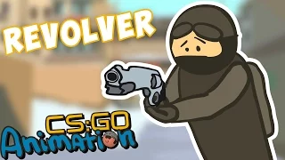 CS ANIMATION: REVOLVER R8 (COUNTER-STRIKE PARODY)