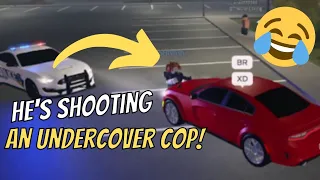 HE'S SHOOTING AN UNDERCOVER COP! | Undercover Life | ERLC Roblox