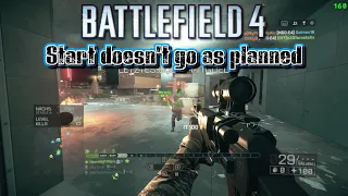 Start doesn't go as planned - Gunmaster Dawnbreaker Battlefield 4