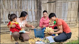 cook delicious, nutritious meals, sell bananas, with my little daughter