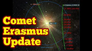 Watch Comet Erasmus Now! Comet Erasmus (C/2020 S3)