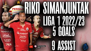 SI KANCIILL !! Full Highlight Goal dan Assist Riko Simanjuntak Liga 1 2022/23 Untuk Persija Jakarta