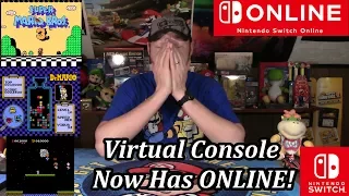 Nintendo Switch Virtual Console Now Has ONLINE Play!