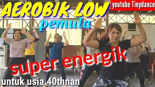 AEROBIK LOW super energik cocok usia 40 tahunan | Tinydance