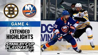 Boston Bruins vs New York Islanders R2, Gm4 Jun 5, 2021 HIGHLIGHTS