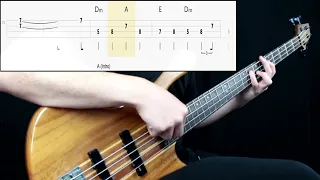 Jethro Tull - Bourée (Bass Cover) (Play Along Tabs In Video)