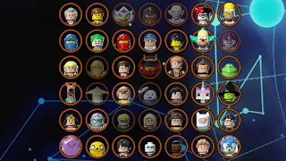 LEGO Dimensions - All Character Spotlight Videos (Full screen)