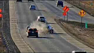 Speeding Driver causes major accident!