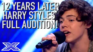 Here Is HARRY STYLES' FULL AUDITION From The X Factor UK! Watch His HILARIOUS PRE TALK With Simon!