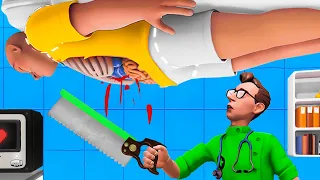 Performing Surgery UPSIDE DOWN (Surgeon Simulator 2)