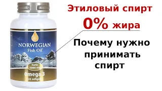 Почему этиловый СПИРТ❗️с Омегой-3 - лучшее лекарство для повышения потенции