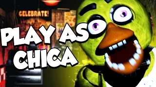 PLAY AS ALL VERSIONS OF CHICA || FNAF Chica Simulator (Five Nights at Freddys)