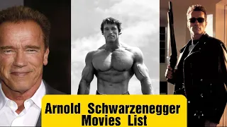 Arnold  Schwarzenegger  All  The  Movies (1970 - 2022)