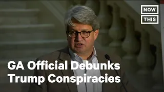 Georgia Election Official Debunks Trump Conspiracies | NowThis