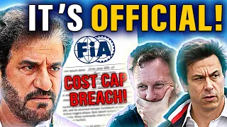 FIA's Official Cost Cap Announcement