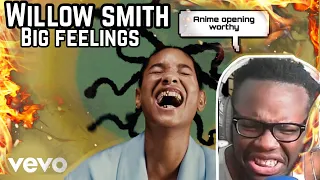 WILLOW - b i g f e e l i n g s (Official Visualizer)|REACTION