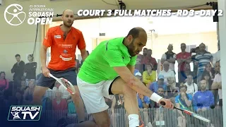 Squash: El Gouna International 2019 - Court 3 - Full Matches - Rd 3 Day 2