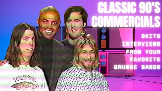 FUNNY 90's Grunge Commercials, Skits & Interviews