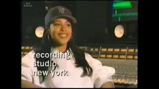 Aaliyah interview about her first album