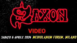 Saxon - Forum, Assago, Milano, Italy, 6 apr 2024 FULL VIDEO LIVE CONCERT (Brian Tatler Diamond Head)