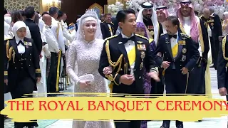 The Prince Mateen & Princess Anisha’ Royal Banquet Ceremony. #mateen #anisha #wedding