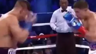 This Boxing Ref REALLY Loves His Job !!