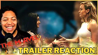 The Marvels Trailer Reaction | Journey To The Marvels Reaction