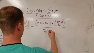 The Cockcroft-Gault Equation: How to Estimate Creatinine Clearance