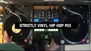 STRICTLY VINYL HIP HOP MIX  Mixed by Anton Goltermann