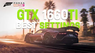 Forza Horizon 5 Best Graphic Settings for GTX 1660TI | 60FPS | 1080p