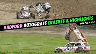 Autograss Crashes/Highlights, Radford, 26/5/24