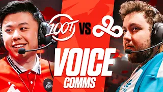 "I hit that 1 bullet ace" | 100T VCT W3 VOICE COMMS