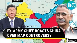 India's Ex-Army Chief Takes Dig At 'Dragon' With 'Real Map' Of China After Provocation | Watch