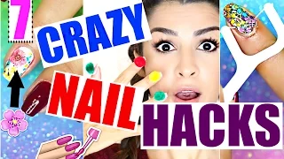 7 CRAZY NAIL HACKS 🍭 DIE DU NOCH NICHT KENNST 💅 ECHTE BLUMEN, PERFEKTE MANIKÜRE | KINDOFROSY