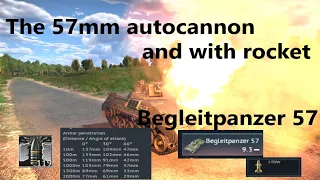 57 mm Autocannon (begleitpanzer 57) | War thunder