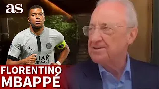 MBAPPÉ FICHAJE REAL MADRID | FLORENTINO RESPONDE SOBRE CUÁNDO SERÁ | AS