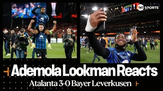 "BEST NIGHT OF MY LIFE!" 😁 | Ademola Lookman | Atalanta 3-0 Bayer Leverkusen | Europa League Final