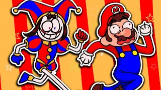 🎪 NEW PART DIGITAL CIRCUS PRISON 🎭 Mario Plays DIGITAL CIRCUS PRISON RUN OBBY Roblox