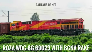 #WDG6G (GE ES57ACi): most powerful diesel locomotive of #IndianRailways (6000 HP) || NFR